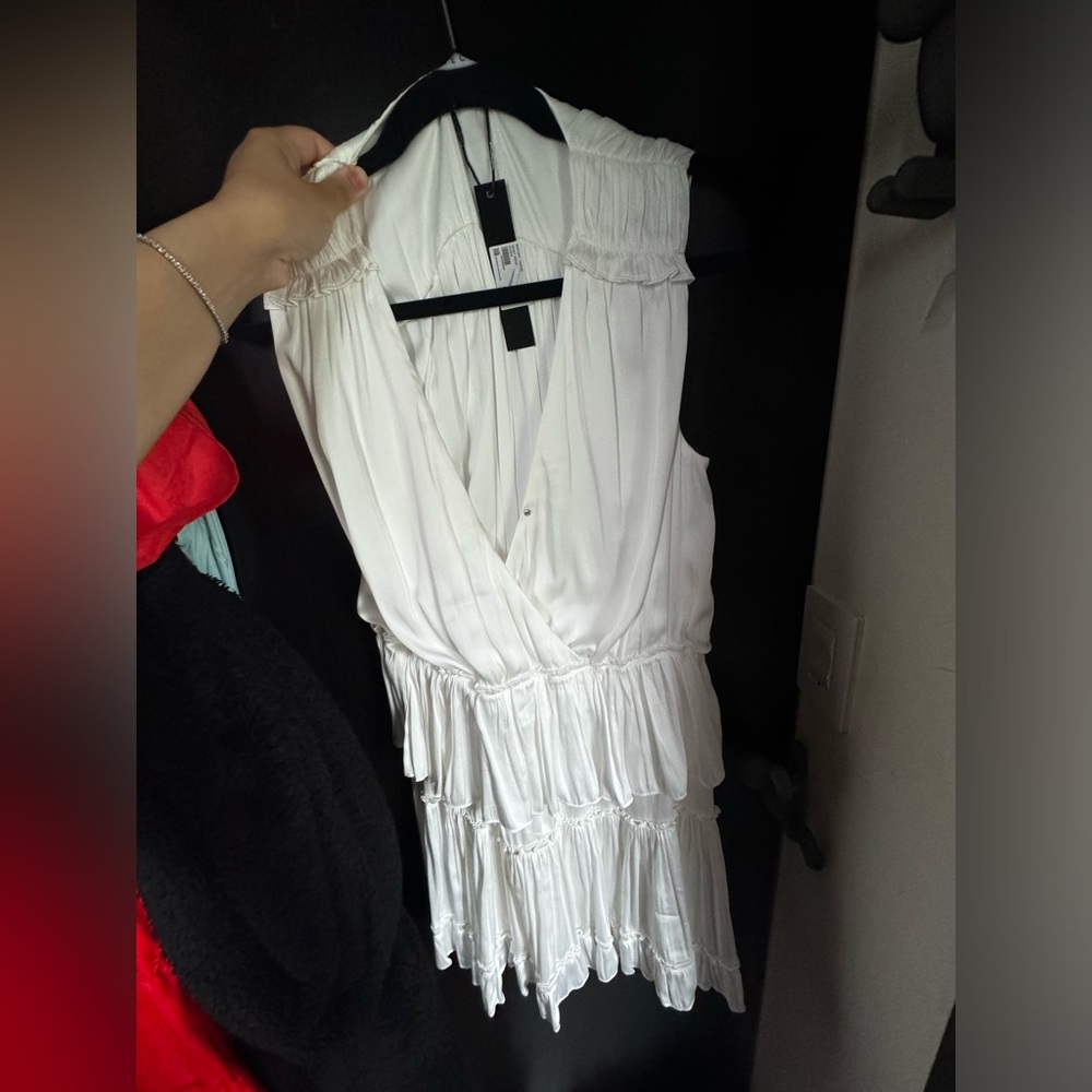 MIXOLOGY WHITE MINI DRESS